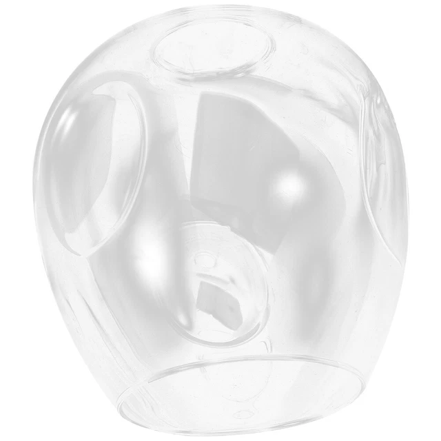 Abat-jour En Verre Cylindrique Transparent – Remplacement Pour Lampe E27, Design épuré, 2 Tailles Disponibles
