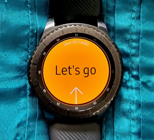 SMARTWATCH SAMSUNG SMR760 Gear S3 Frontier in acciaio inox Nero EUR