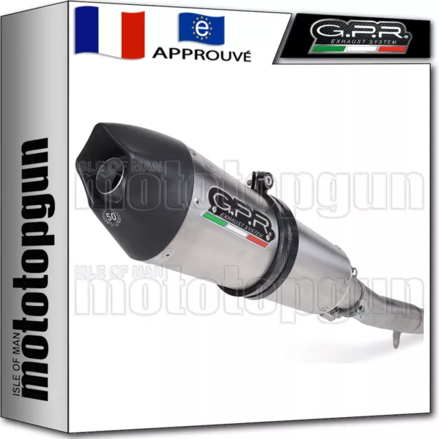 Gpr Pot D Echappement Homologue Gpe Anniversary Titanium Bmw F 800 Gt 2014 14