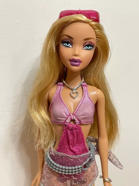 Barbie My Scene Tropical Juicy Bling Bikini Kennedy Doll Blonde Hair Rare