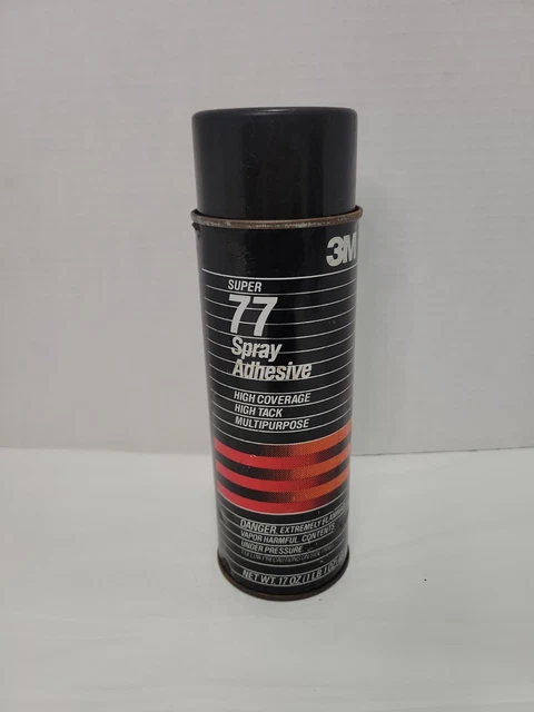 3M Super 77 (17 oz) Spray Adhesive Vtg.