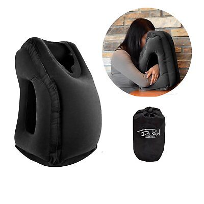 Inflatable Travel Pillow for Head & Neck - Be Real Essentials Full Body Portable