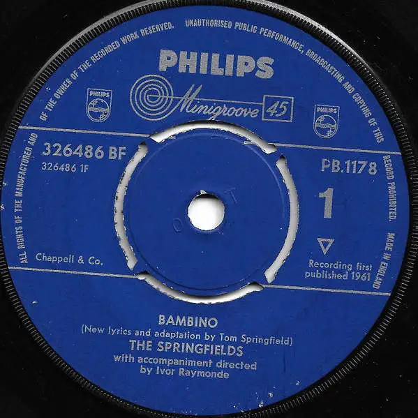 The Springfields - Bambino (Vinyl)