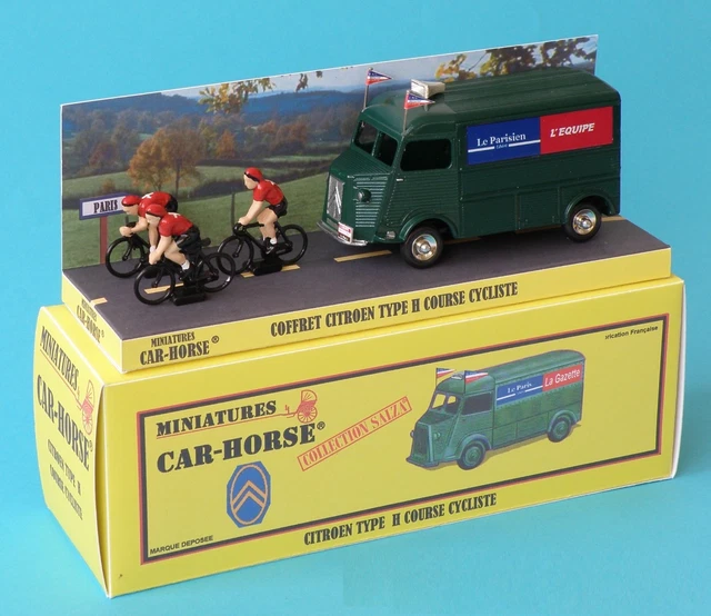 Miniature Peugeot 205 GTI Banania - Salza Car-Horse - Ancien Stock - État Neuf