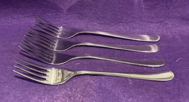 4x Viners cubiertos tenedores de cena aprox. 191⁄2 cm de largo