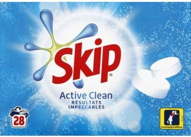 Skip Professionnel 3en1 Capsules Active Clean Skip Professionnel 3en1 Capsules Active Clean
