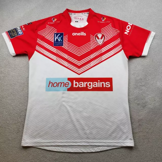 St Helens Rugby League Shirt Extra Large Red O'Neills 2022