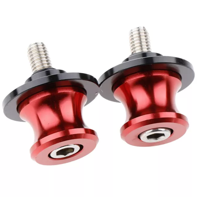 2X M8 für Alu Bobbins Racingadapter Ständeraufnahme  Montageständer Schwinge