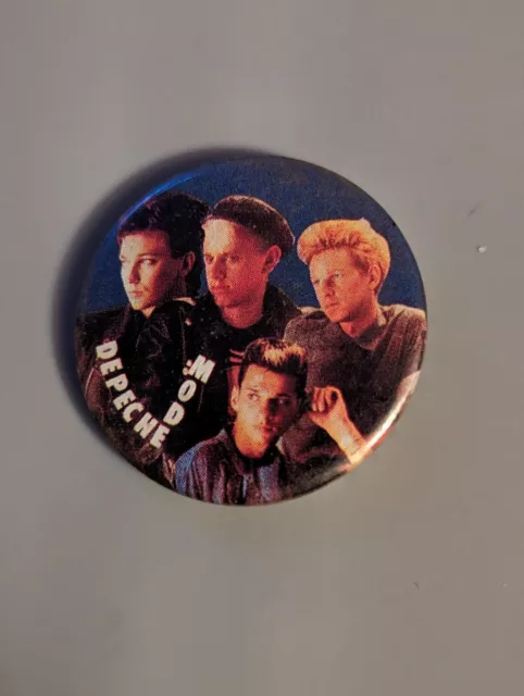 Vintage 80s Depeche Mode Pin Badge Purchased Around 1986