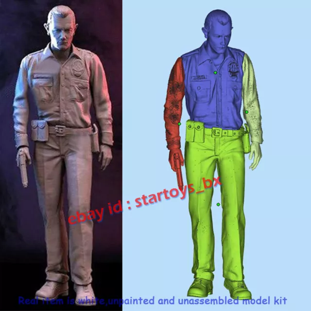Male Warrior 1/8 1/6 1/4 1/3 Scale Unpainted 3D Printed Model Kit Unassembled