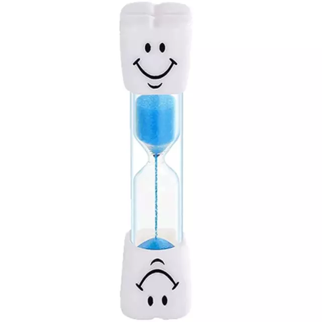 Sand Timer 2 Minutes NEW Smiley Kids Blue Toothbrush Hourglass Sand Timer TRIXES