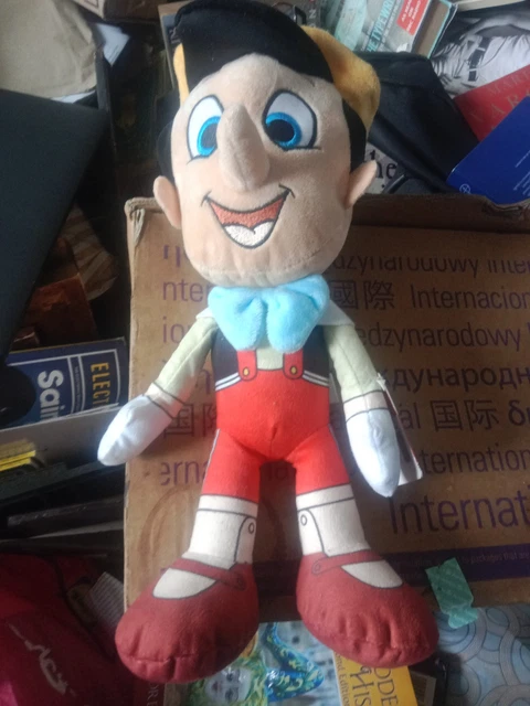 DISNEY PINOCCHIO 12& Soft Toy Plush Official Whitehouse Leisure ...