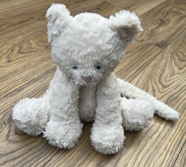 JELLYCAT FUDDLEWUDDLE MEDIUM Kitty - White Retired £35.00 - PicClick UK