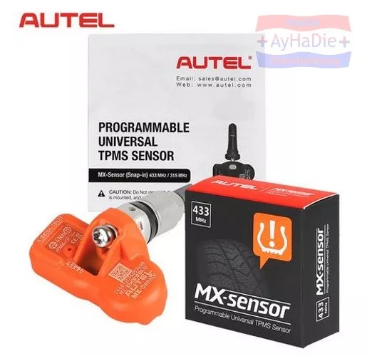 4 x Autel MX Sensoren TPMS RDKS 433 MHz fertig programmiert auf ihr Fahrzeug NEU