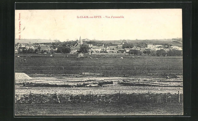 CPA St-Clair-sur-Epte, Nettle Overview