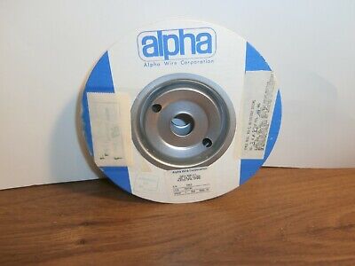 1000 Ft Alpha Wire 5953 Kynar Wire Wrap Wire 26 Awg Silver Plated Copper,Nos