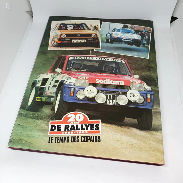 LIVRE JEANLUC THERIER 20 ANS DE RALLYE Le temps des