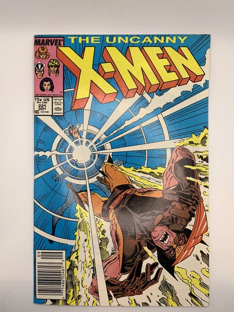 Uncanny X-Men #221 Newsstand Marc Silvestri 1st Mister Sinister
