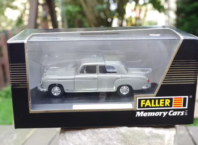 Mercedes 220 S Ponton 1956 - 1959 Faller Memory Cars 1/43 Neuf En Boite