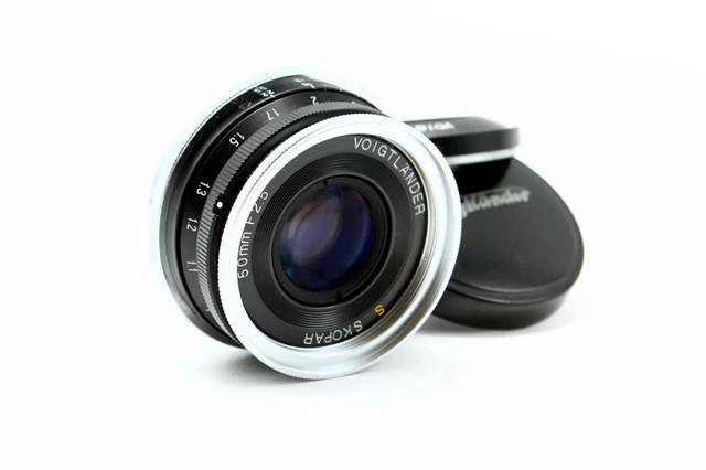 Voigtlander S Skopar 50mm F2.5 Standard Prime Objectif pour Nikon S De Japon F/S