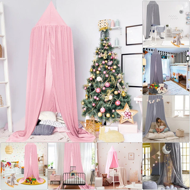 Cielo letto baldacchino camera da letto regalo bambini tutto tondo zanzariera culla