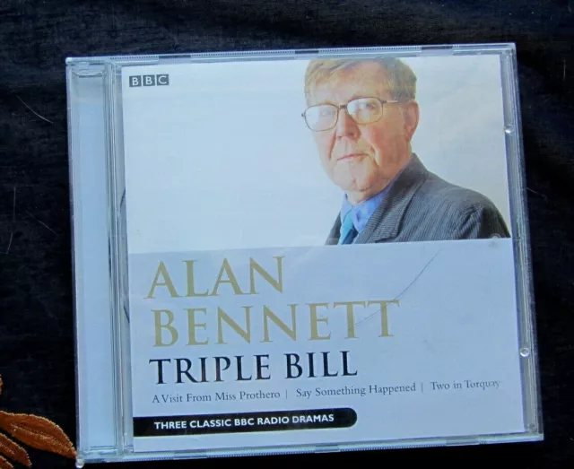 Triple Bill - Alan Bennett - BBC - Audio CD  Good Condition