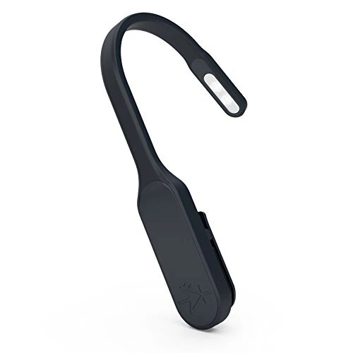 The Original Recharge Clip On Rechargeable Book Light Reading Light, Warm Eye...