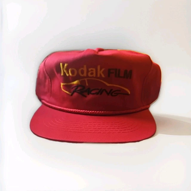 Kodak Racing Cap VINTAGE KODAK FILM Racing Embroidered Snapback Trucker Hat £15.62 ...