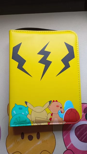 Pack de 10 feuilles Pokémon 9 pochettes pour cartes rangement classeur A4  411075