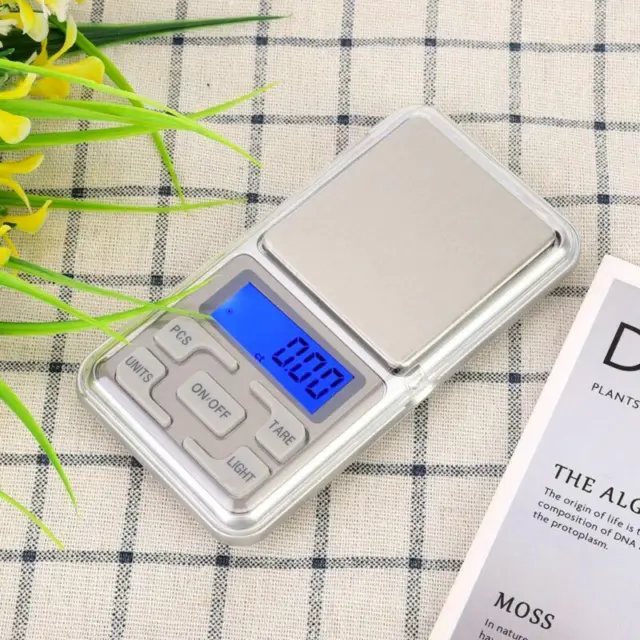 The New Pocket Coffee Scale Electronic Led Liquid Screen Crystal 0.1g/1000g  With Timing Frosted Texture Jewelry Espresso Scale - Kitchen Scales -  AliExpress