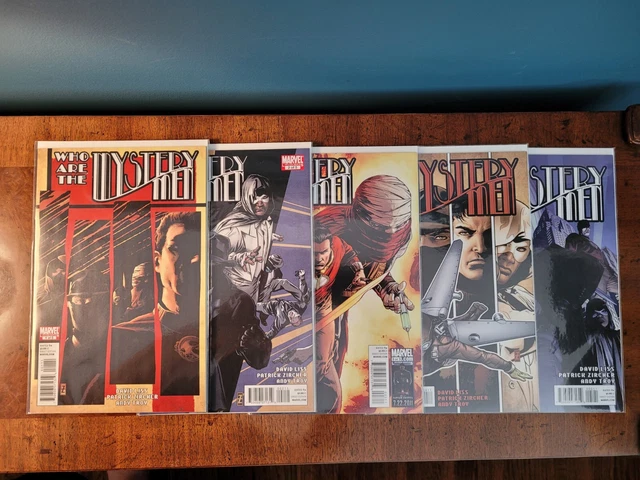 MYSTERY MEN 1 2 3 4 5 Complete Limited Run SET (Marvel, 2011) Liss & Zircher NM