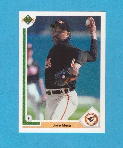 1991 UPPER DECK Baseball Card 703 Jose Mesa Orioles EUR 1,67 PicClick FR