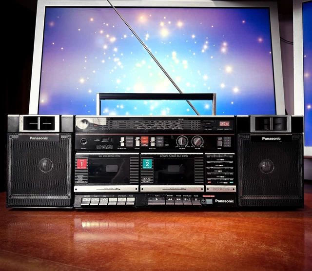 PANASONIC RX-CW31L 🌈RARE🌈 Vintage Stereo Cassette Boombox EUR 927,02 ...
