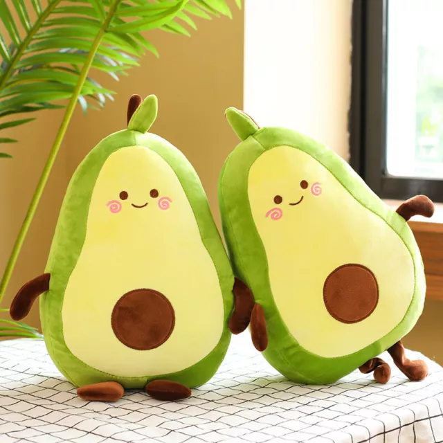 40cm Avocado Plush Pillow Toy Fruit Vegetable Soft Stuffed Doll Kids Toy Gifts 3