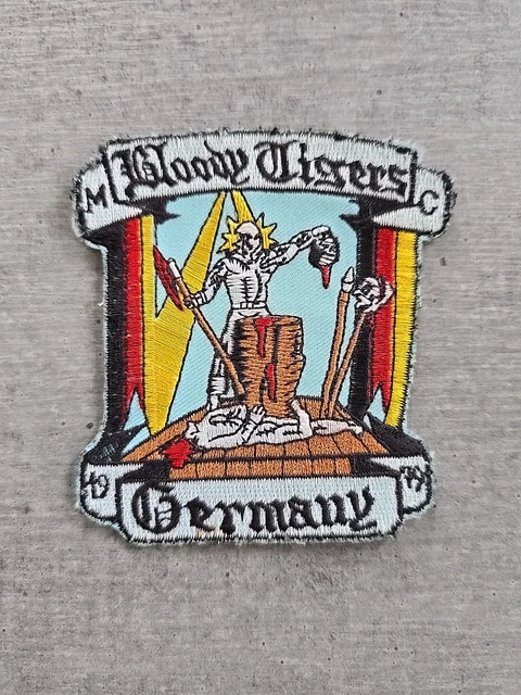 Manchester Biker Patch - Aufnäher 100x25 Mm Für Kutte Oder Jacke