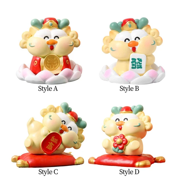PRÉSENTOIR DE FIGURINES du dieu de la richesse, Mini Statues cadeaux