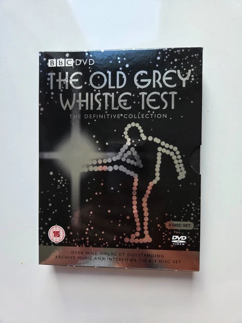 BBC THE OLD Grey Whistle Test Definitive Collection 4 DVD Box Set