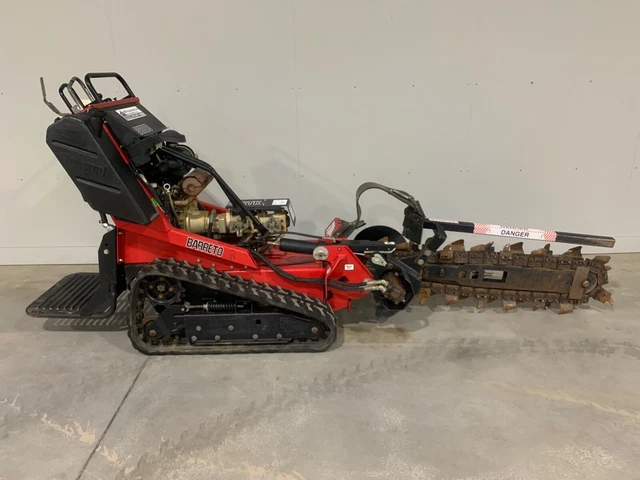 2017 Barreto 20RTK  Track 6"X36" Trencher 302 Hours