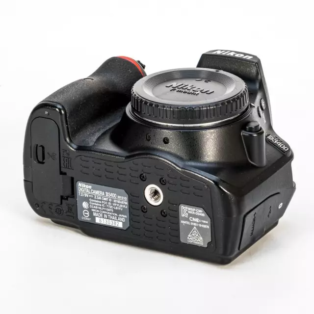 Nikon D3400 Gehäuse schwarz ca. 18.000 Ausl. Kamera 3