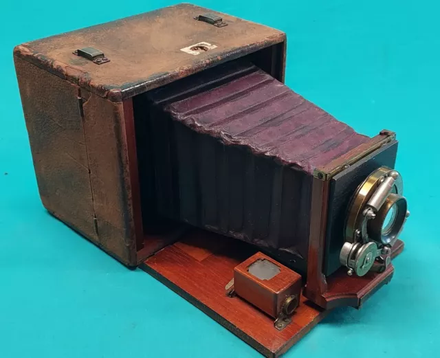 ANTIQUE FOLDING CAMERA ROCHESTER OPTICAL PREMO B for PARTS ONLY