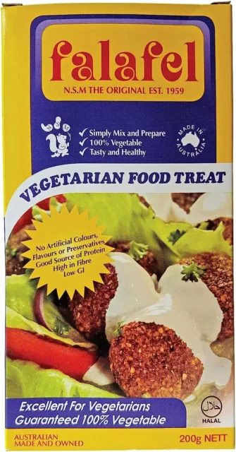 NSM Vegetarian Food Treat Falafel Mix, 200 G