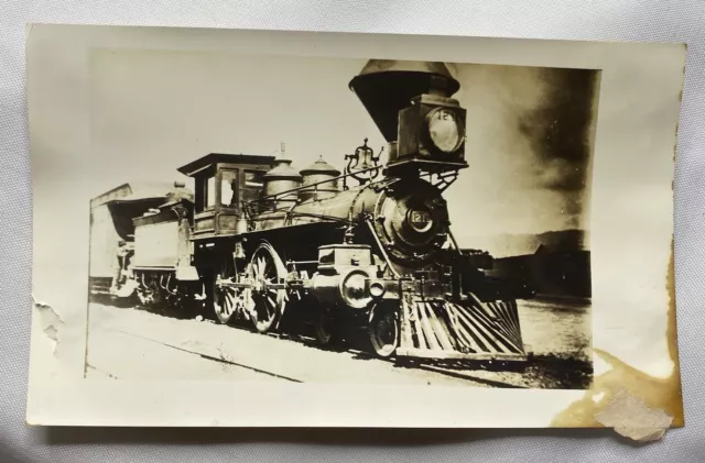 Vintage Photograph From 1900’s Locomotive Train 1211 Southern Pacific Lines B&W