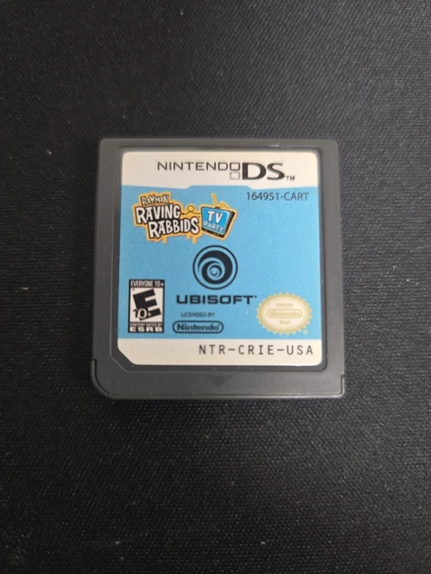 Raving Rabbits Ds RAYMAN RAVING RABBIDS: TV Party Nintendo DS Authentic Cartridge Only £7 ...