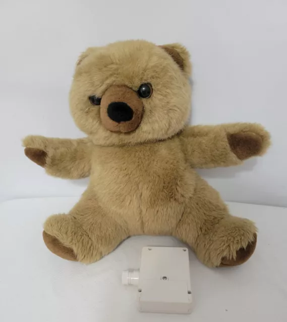 DEX Mommy Bear Electronic Womb Heartbeat Sounds Plush Brown Bear Infant Soothing