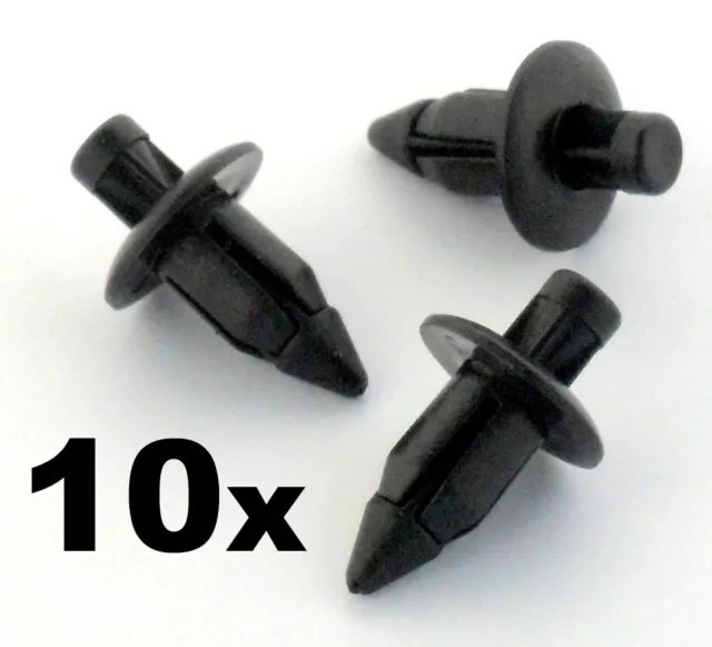 10x Suzuki Plastic Clips for Bike, ATV & Quad Fenders & Covers- 09409-06314-5PK