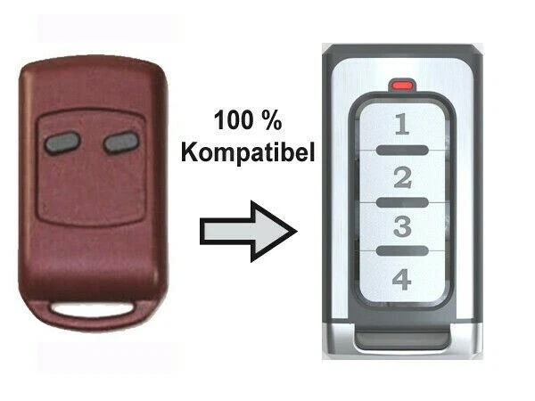 Mando De Garaje Nice MY GO 4 Canales 868 MHz | 32,00€ | MYGO2FM-868-1