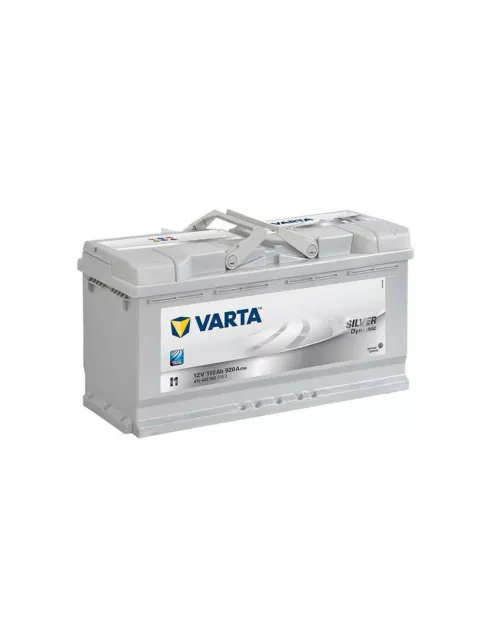 BATERIA VARTA 110AH 12V 920A (EN) GAMA SILVER DYMAMIC DIMENSIONES 393 x 175 x 19