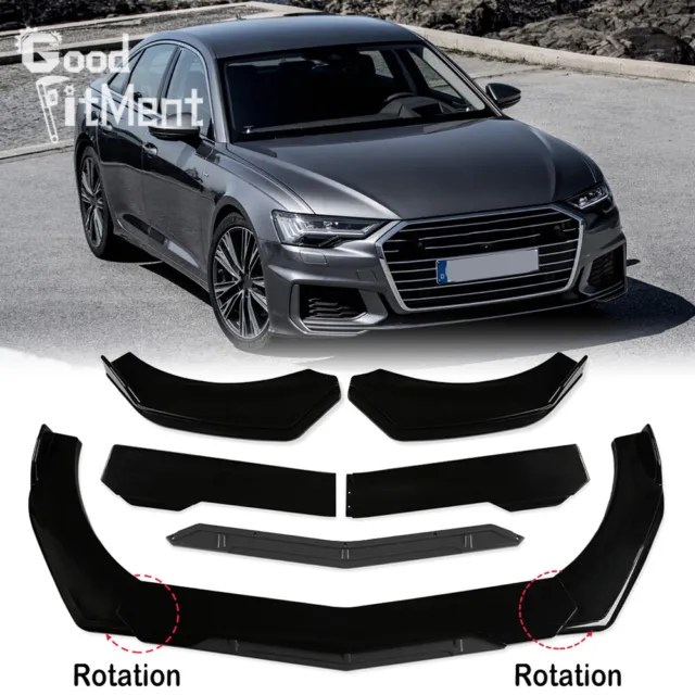 Für Audi A6 4F C6 Spoilerlippe Frontlippe Spoilerschwert Frontspoiler Diffusor