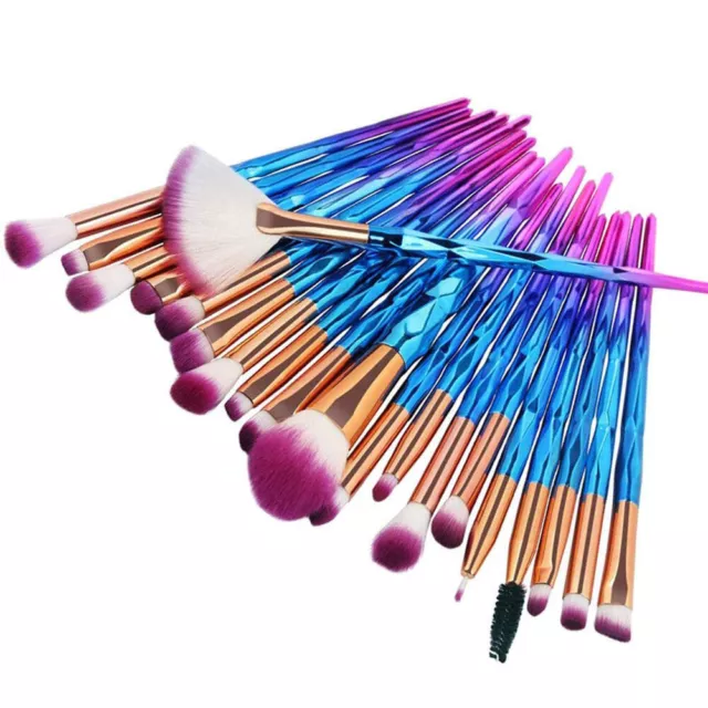 20 Pcs/Set Make-up Pinsel Set Kit Werkzeuge Professionelle Make-up Pinsel AugY8