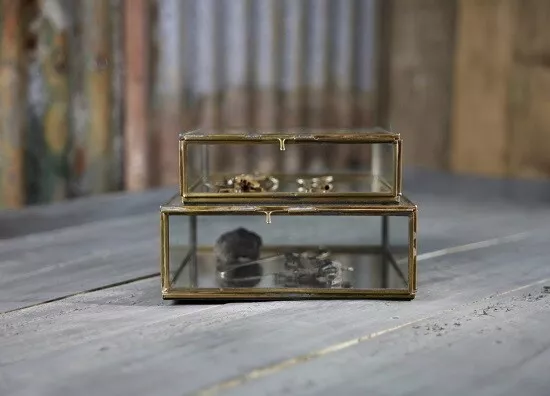 Brass Storage Box Small Classic Antique Bequai 2